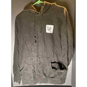Vintage Korn Band Pullover Hoodie Mens M Nu Metal Hard Rock Back Spellout